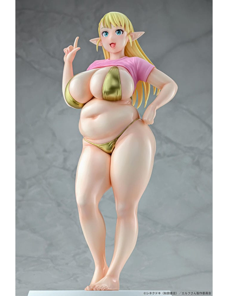 Q-Six - figurine Plus-Sized Elf Elfuda Gold Ver.