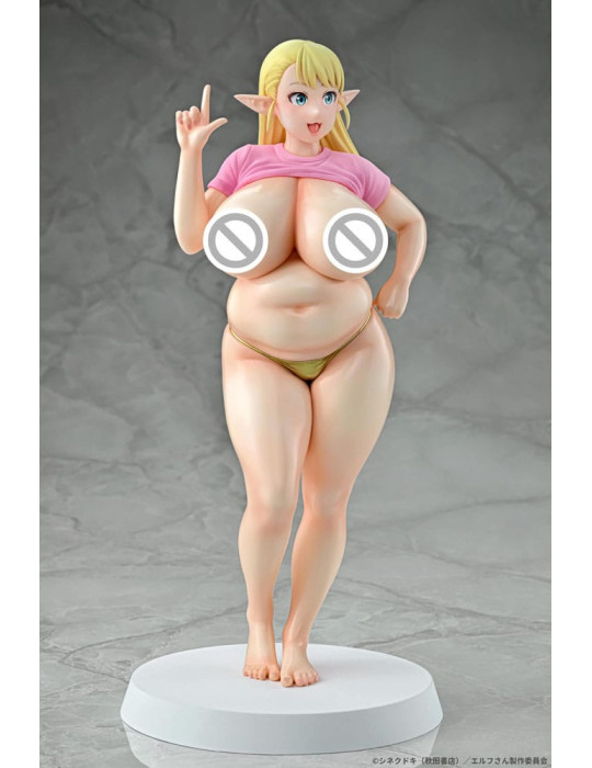 Q-Six - figurine Plus-Sized Elf Elfuda Gold Ver.