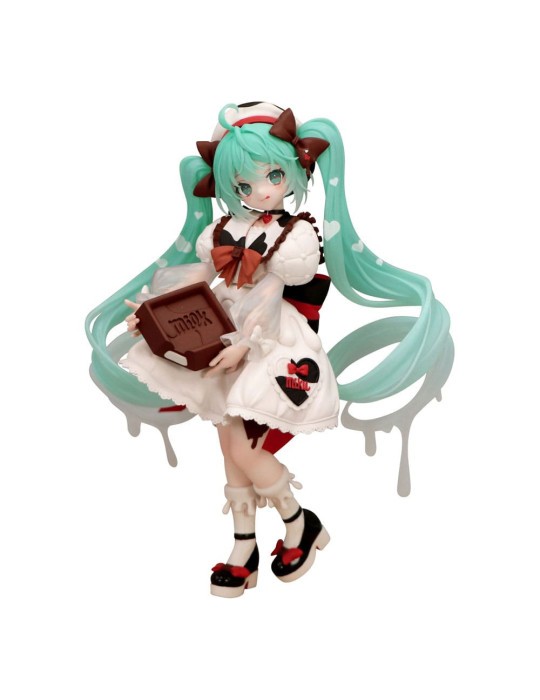 Furyu - Hatsune Miku x Tirol Choco - figurine Trio-Try-iT Hatsune Miku Milk Ver.