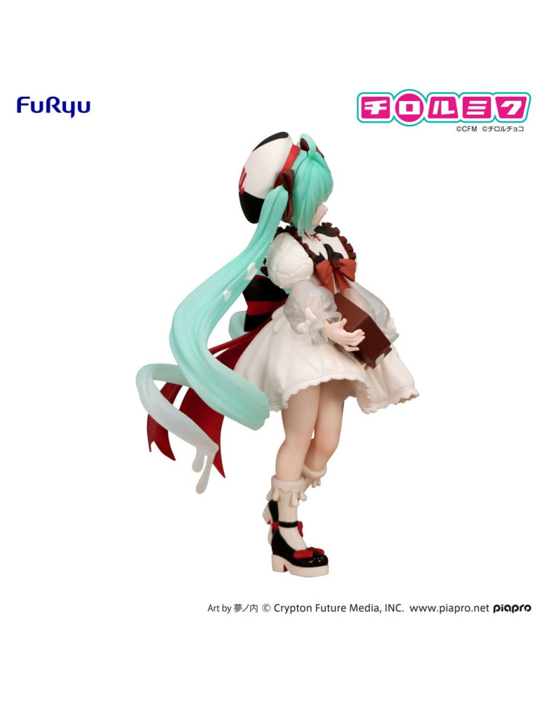 Furyu - Hatsune Miku x Tirol Choco - figure Trio-Try-iT Hatsune Miku Milk Ver.