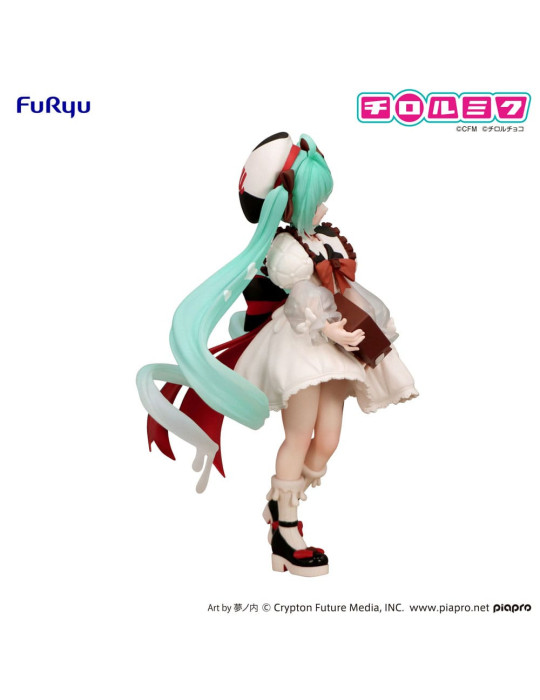 Furyu - Hatsune Miku x Tirol Choco - figure Trio-Try-iT Hatsune Miku Milk Ver.