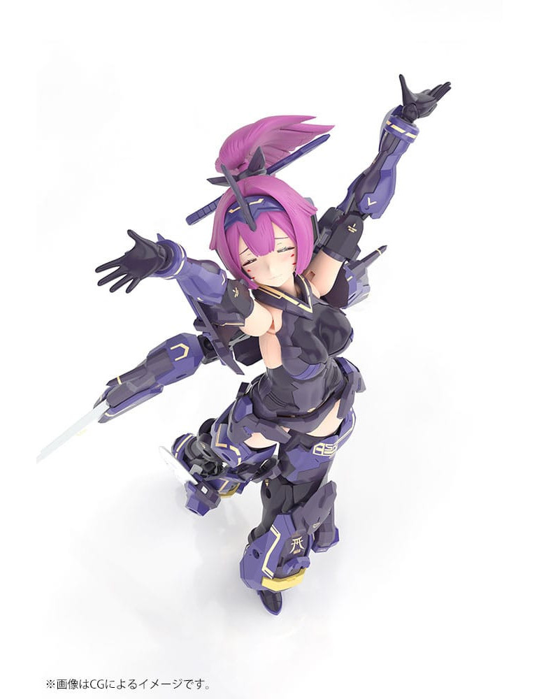 Kotobukiya - Megami Device - figurine Asra Archer Kizuna Shadow Edition Full Package