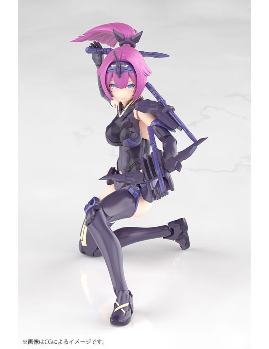 Kotobukiya - Megami Device - figurine Asra Archer Kizuna Shadow Edition Full Package
