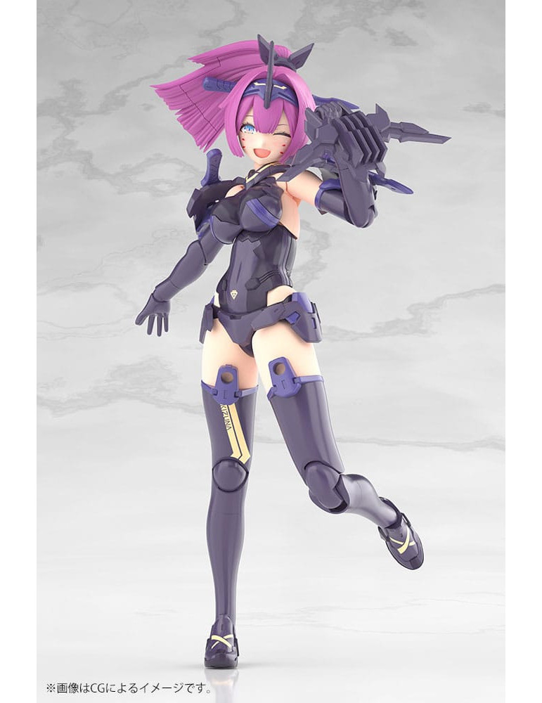 Kotobukiya - Megami Device - figurine Asra Archer Kizuna Shadow Edition Full Package