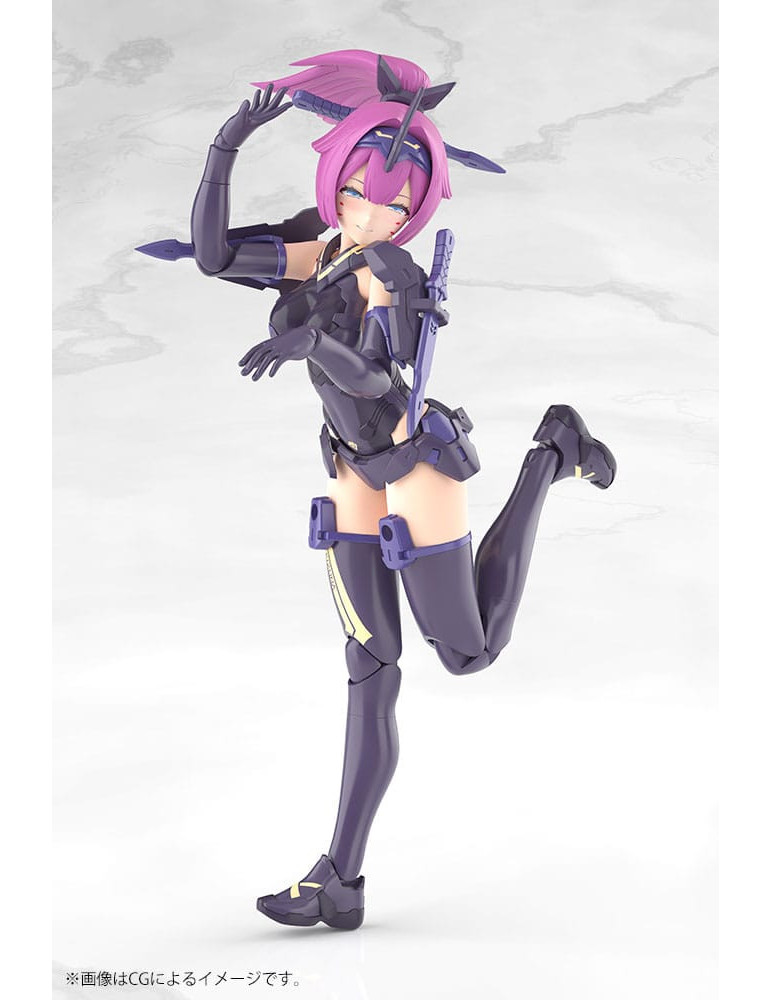 Kotobukiya - Megami Device - figurine Asra Archer Kizuna Shadow Edition Full Package
