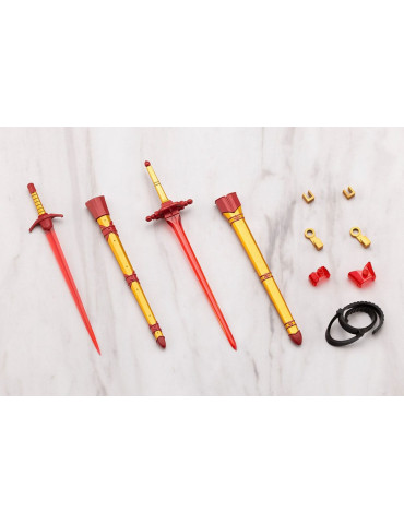 Kotobukiya - M.S.G. Model Kit Accessory Set Virtuous Style 09 Sword Set A Flamerite Ver.