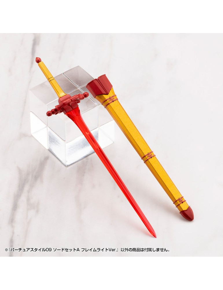 Kotobukiya - M.S.G. Model Kit Accessory Set Virtuous Style 09 Sword Set A Flamerite Ver.