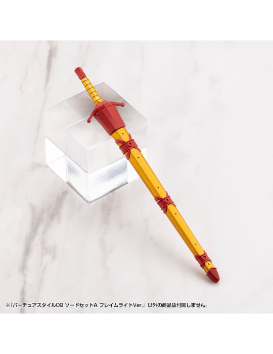 Kotobukiya - M.S.G. Model Kit Accessory Set Virtuous Style 09 Sword Set A Flamerite Ver.