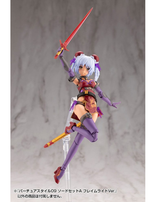 Kotobukiya - M.S.G. accessoires Virtuous Style 09 Sword Set A Flamerite Ver.