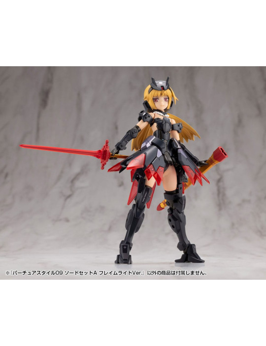 Kotobukiya - M.S.G. Model Kit Accessory Set Virtuous Style 09 Sword Set A Flamerite Ver.
