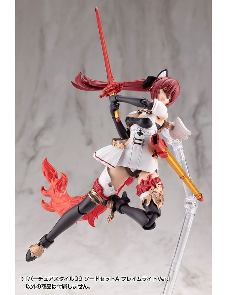 Kotobukiya - M.S.G. Model Kit Accessory Set Virtuous Style 09 Sword Set A Flamerite Ver.