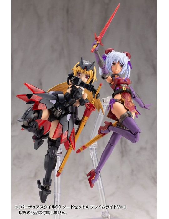 Kotobukiya - M.S.G. accessoires Virtuous Style 09 Sword Set A Flamerite Ver.