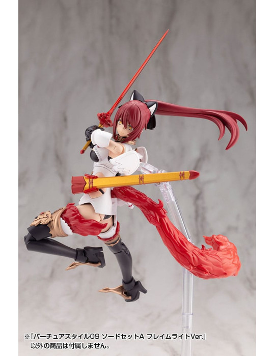 Kotobukiya - M.S.G. Model Kit Accessory Set Virtuous Style 09 Sword Set A Flamerite Ver.