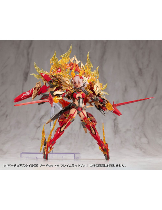 Kotobukiya - M.S.G. Model Kit Accessory Set Virtuous Style 09 Sword Set A Flamerite Ver.