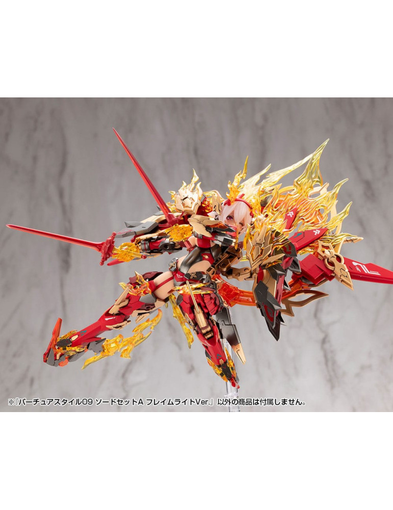 Kotobukiya - M.S.G. Model Kit Accessory Set Virtuous Style 09 Sword Set A Flamerite Ver.