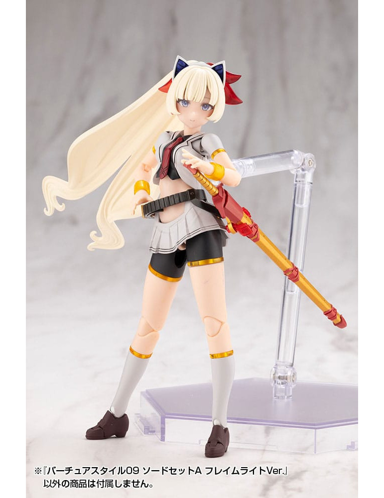 Kotobukiya - M.S.G. Model Kit Accessory Set Virtuous Style 09 Sword Set A Flamerite Ver.