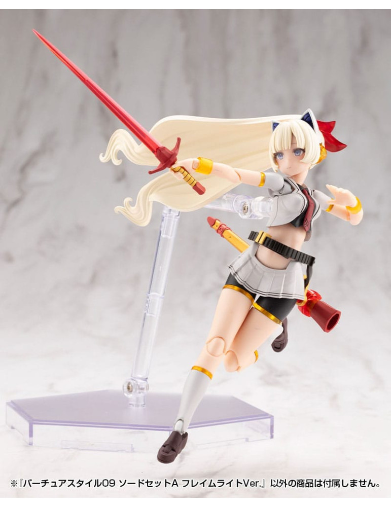Kotobukiya - M.S.G. Model Kit Accessory Set Virtuous Style 09 Sword Set A Flamerite Ver.