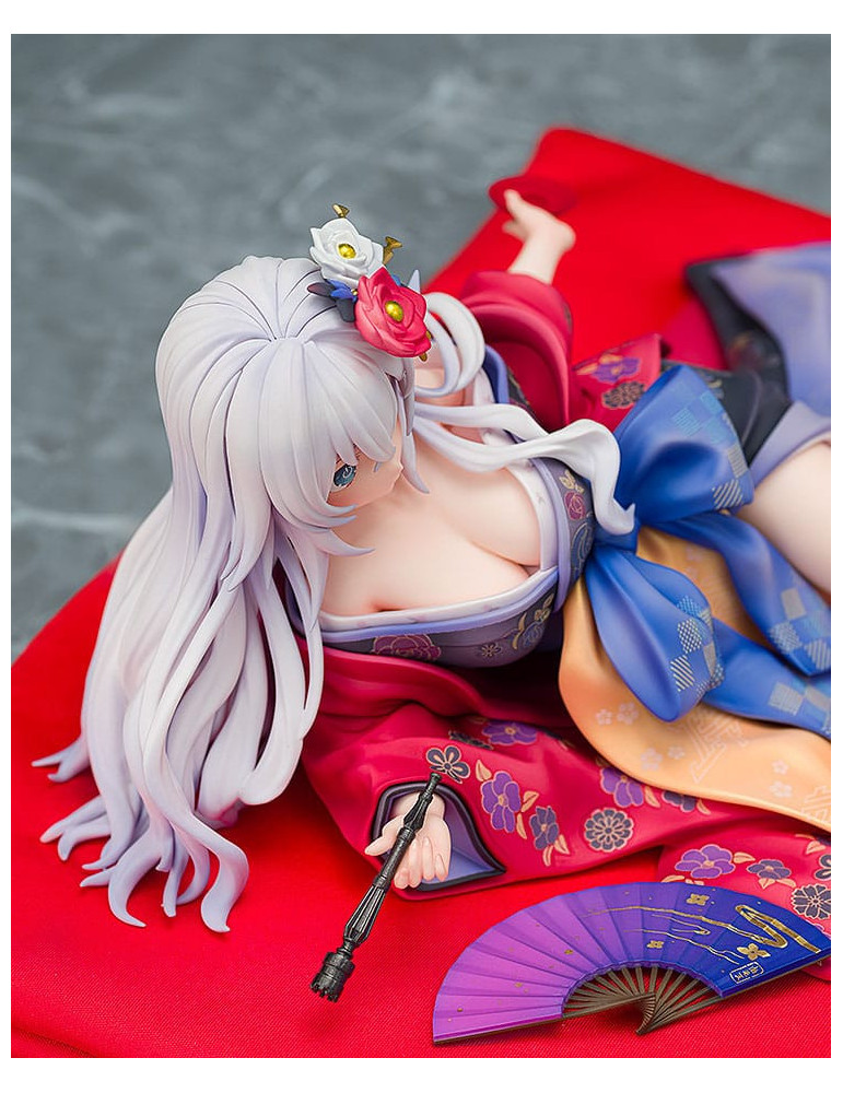 Kadokawa - Neptunia x Senran Kagura - figurine Black Heart Kimono Ver.