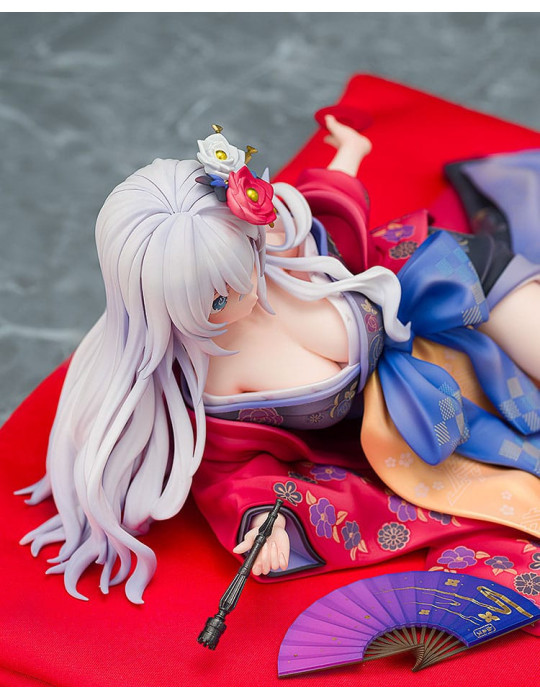 Kadokawa - Neptunia x Senran Kagura - figure Black Heart Kimono Ver.
