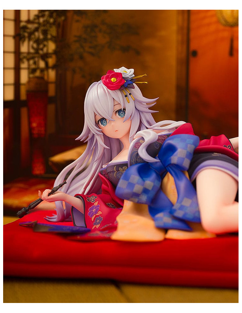 Kadokawa - Neptunia x Senran Kagura - figurine Black Heart Kimono Ver.