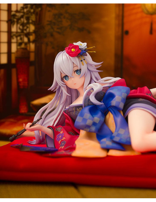 Kadokawa - Neptunia x Senran Kagura - figurine Black Heart Kimono Ver.