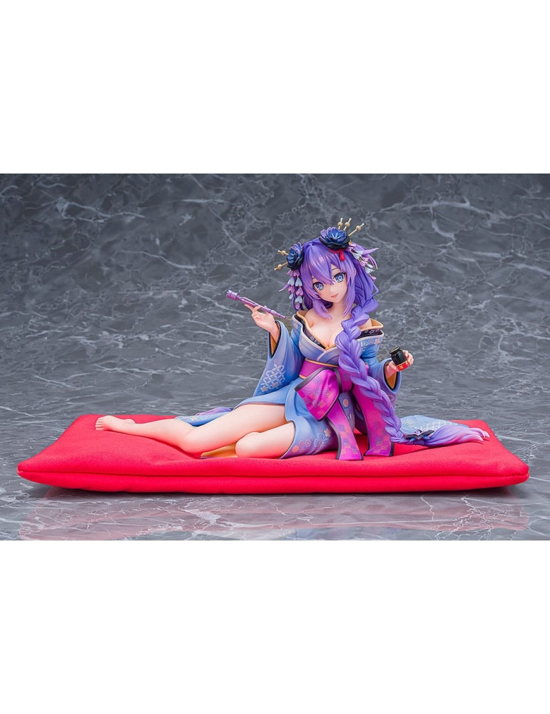 Kadokawa - Neptunia x Senran Kagura - figurine Purple Heart Kimono Ver.