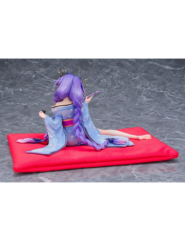 Kadokawa - Neptunia x Senran Kagura - figurine Purple Heart Kimono Ver.