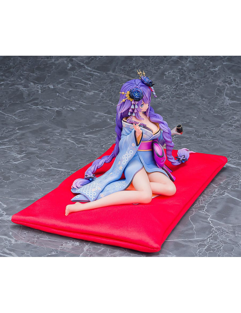 Kadokawa - Neptunia x Senran Kagura - figurine Purple Heart Kimono Ver.