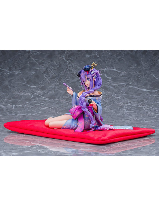 Kadokawa - Neptunia x Senran Kagura - figure Purple Heart Kimono Ver.
