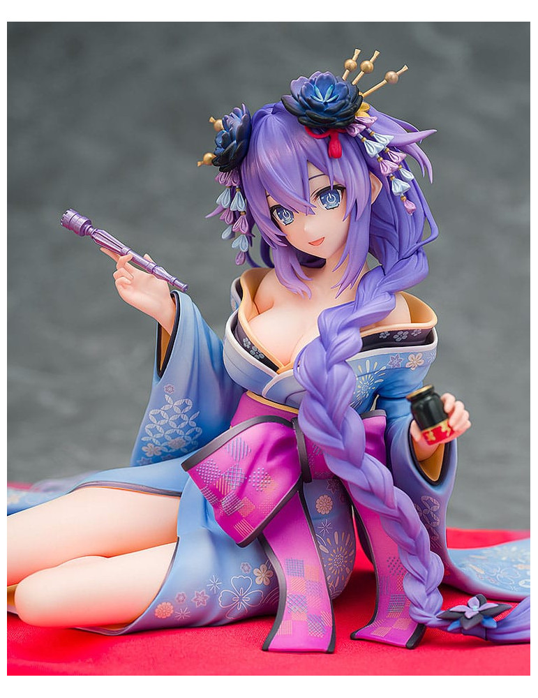 Kadokawa - Neptunia x Senran Kagura - figurine Purple Heart Kimono Ver.