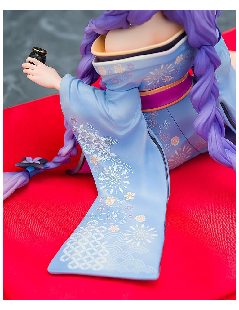 Kadokawa - Neptunia x Senran Kagura - figurine Purple Heart Kimono Ver.