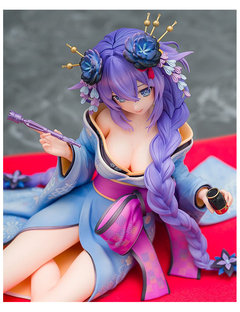 Kadokawa - Neptunia x Senran Kagura - figurine Purple Heart Kimono Ver.