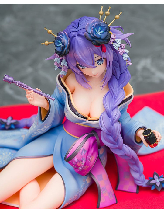 Kadokawa - Neptunia x Senran Kagura - figurine Purple Heart Kimono Ver.