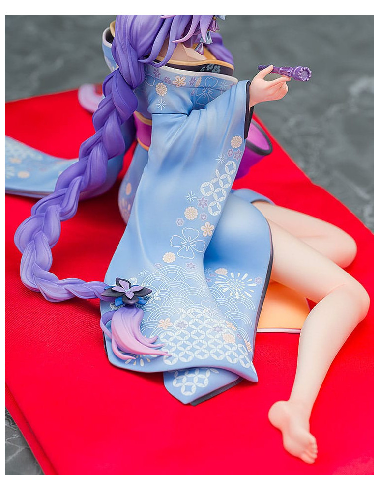 Kadokawa - Neptunia x Senran Kagura - figure Purple Heart Kimono Ver.