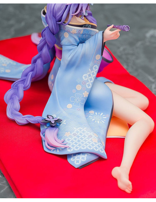 Kadokawa - Neptunia x Senran Kagura - figurine Purple Heart Kimono Ver.