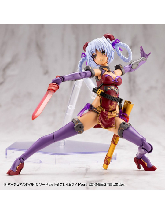 Kotobukiya - M.S.G. Model Kit Accessory Set Virtuous Style 10 Sword Set B Flamerite Ver.
