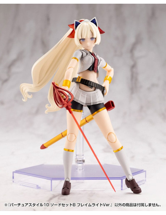 Kotobukiya - M.S.G. Model Kit Accessory Set Virtuous Style 10 Sword Set B Flamerite Ver.