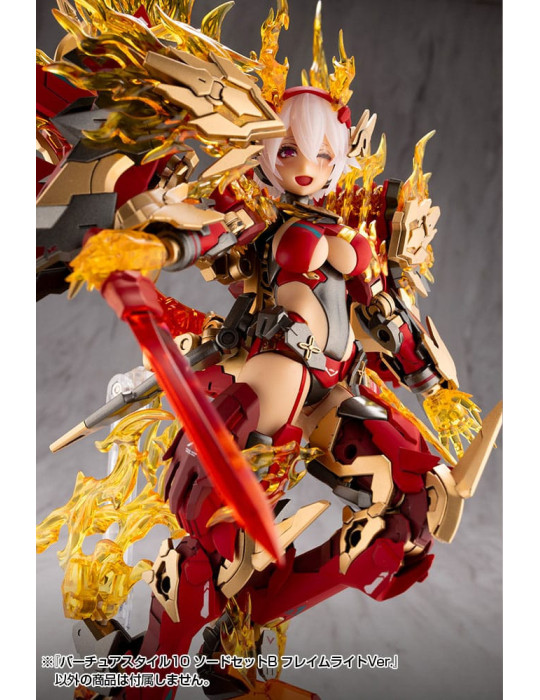 Kotobukiya - M.S.G. Model Kit Accessory Set Virtuous Style 10 Sword Set B Flamerite Ver.