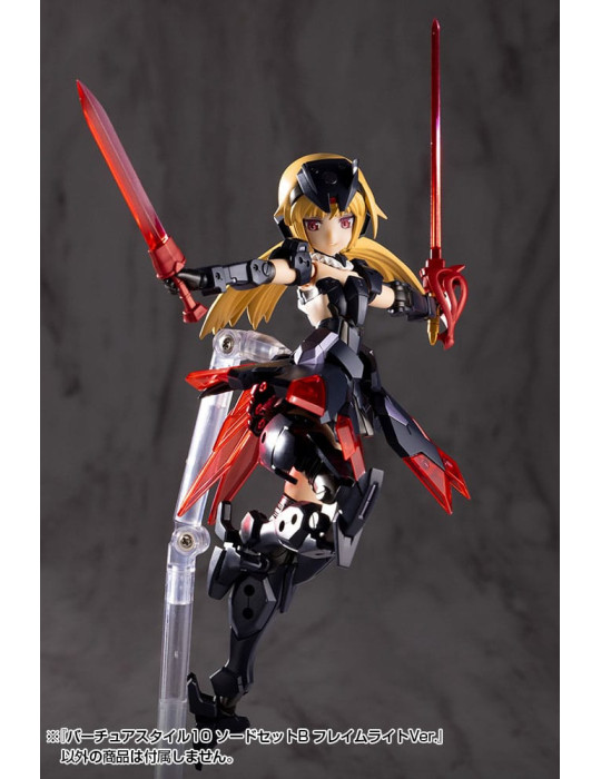 Kotobukiya - M.S.G. accessoires Virtuous Style 10 Sword Set B Flamerite Ver.