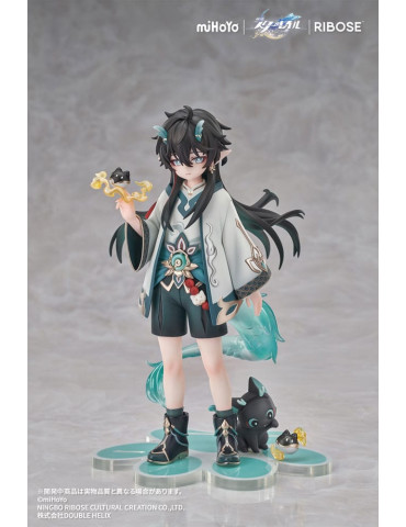 Ribose - Honkai: Star Rail - Figurine Rise Up Chibineko Series Dan Heng / Imbibitor Lunae Ver.