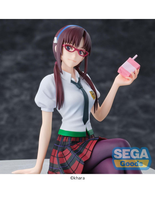 Sega - Evangelion: New Theatrical Edition - PM Perching figure Mari Makinami Illustrious