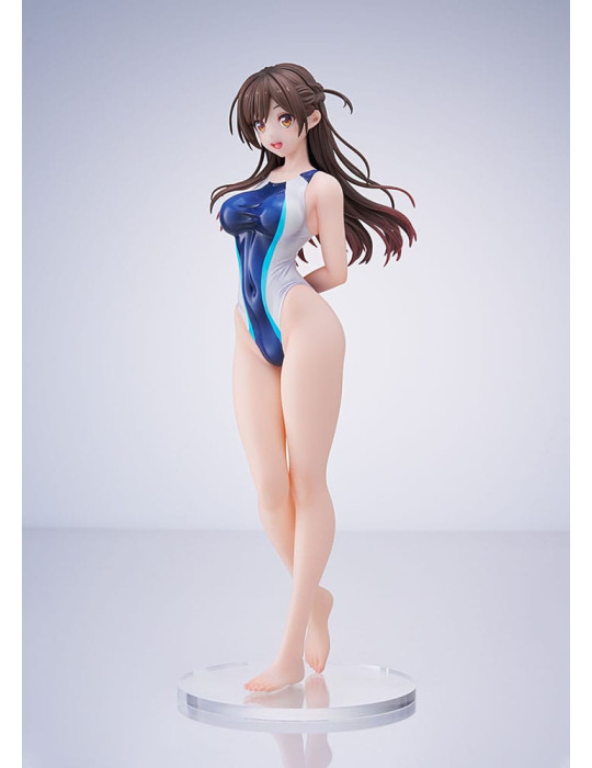 Amakuni - Rent-a-Girlfriend - Figure Chizuru Mizuhara Light Blue Line Swimwear Ver.