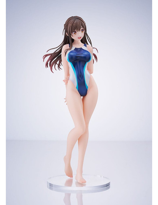 Amakuni - Rent-a-Girlfriend - Figure Chizuru Mizuhara Light Blue Line Swimwear Ver.