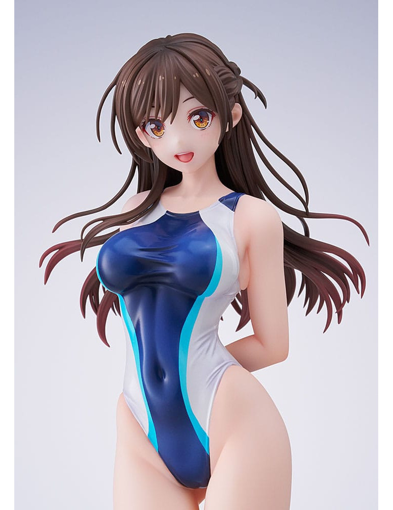 Amakuni - Rent-a-Girlfriend - Figurine Chizuru Mizuhara Light Blue Line Swimwear Ver.