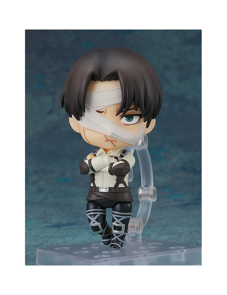 Good Smile Company - Attack on Titan - Figurine Nendoroid Levi Ackerman: The Final Season Ver.