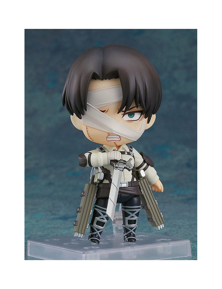 Good Smile Company - Attack on Titan - Figurine Nendoroid Levi Ackerman: The Final Season Ver.