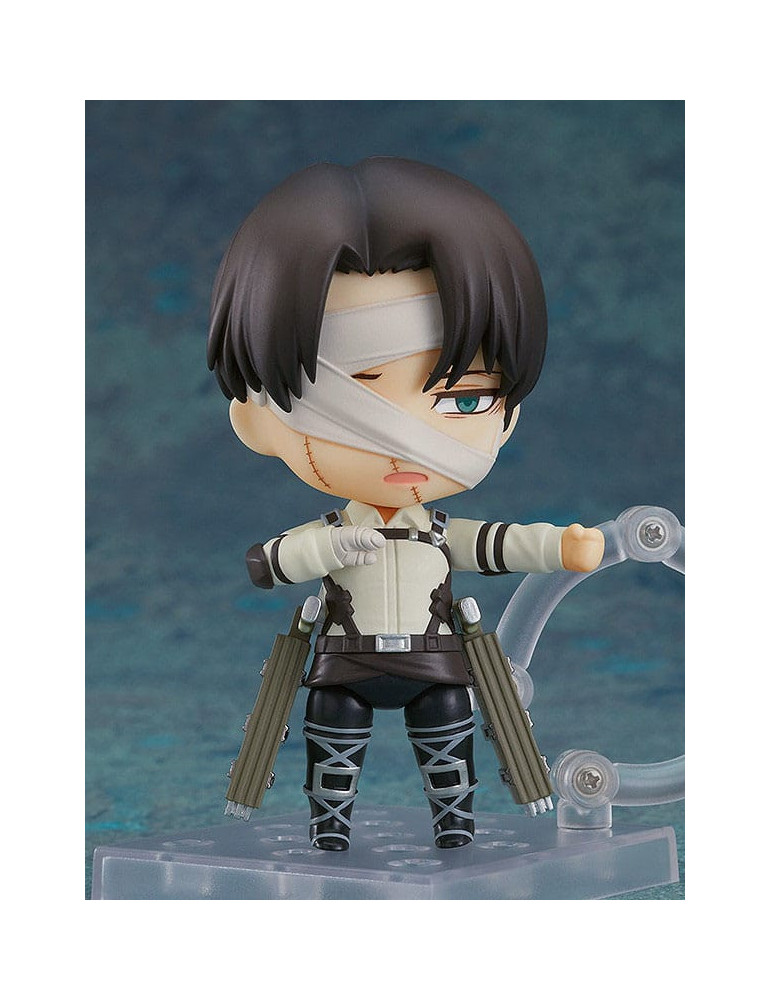 Good Smile Company - Attack on Titan - Figurine Nendoroid Levi Ackerman: The Final Season Ver.