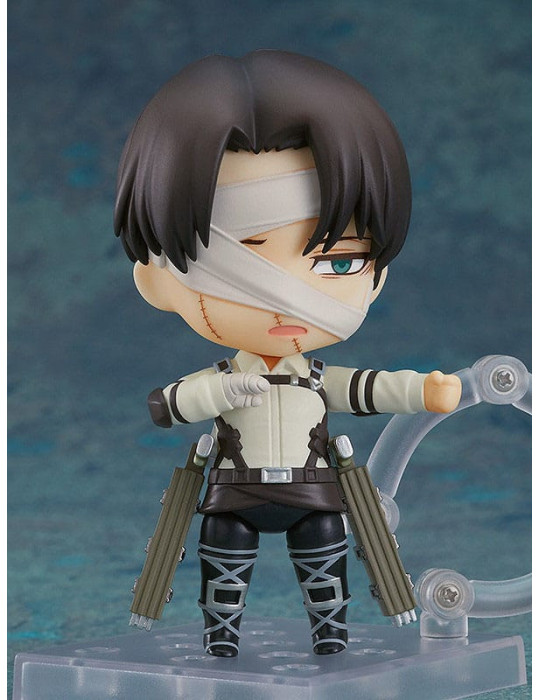 Good Smile Company - Attack on Titan - Figurine Nendoroid Levi Ackerman: The Final Season Ver.