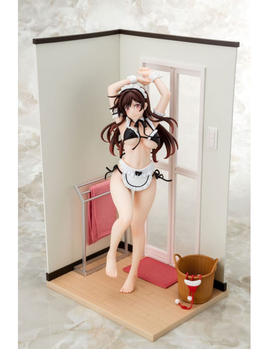 Hakoiri Musume - Rent-A-Girlfriend - Figurine Chizuru Mizuhara Maid Bikini ni Okigae