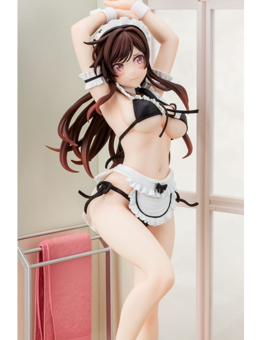 Hakoiri Musume - Rent-A-Girlfriend - Figurine Chizuru Mizuhara Maid Bikini ni Okigae
